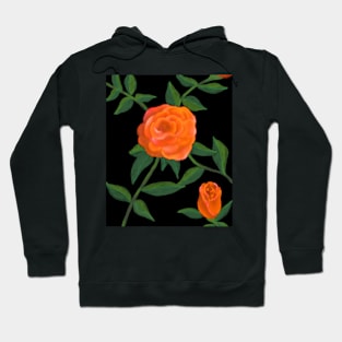 Peach roses Hoodie